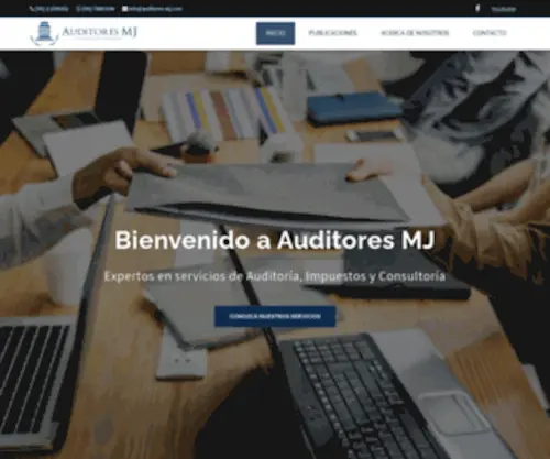 Auditores-MJ.com(Auditores MJ) Screenshot