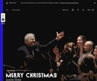 Auditoriumlyon.com(Orchestre National de Lyon) Screenshot