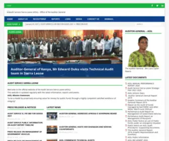 Auditservice.gov.sl(Audit Service Sierra Leone (ASSL)) Screenshot