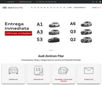 Audizentrum.com.ar(Audi Zentrum Pilar) Screenshot