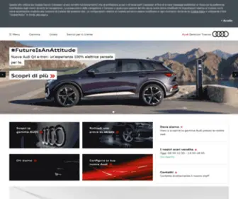 Audizentrumtreviso.com(Benvenuto nel sito di Audi Zentrum Treviso) Screenshot