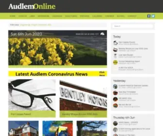 Audlem.org(Community Website for Audlem) Screenshot