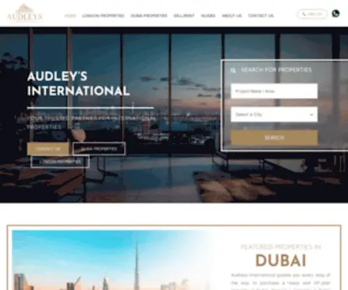 Audleysinternational.com(Audley’s International) Screenshot