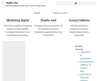 Audo.mx(Páginas web) Screenshot