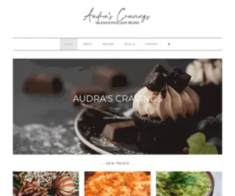 Audrascravings.com(Delicious food) Screenshot