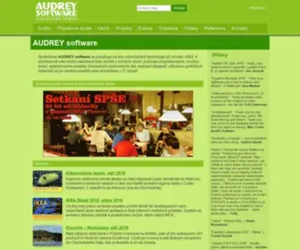 Audrey.cz(AUDREY software) Screenshot