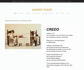 Audreyflack.com(Audrey Flack) Screenshot
