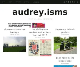 Audreyisms.com(拉斯维加斯3499手机版旗下kok平台网) Screenshot