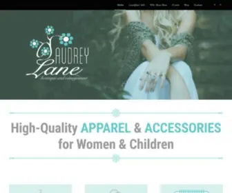 Audreylanegr.com(Boutique and consignment) Screenshot