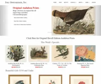 Audubonart.com(Joel Oppenheimer Gallery) Screenshot