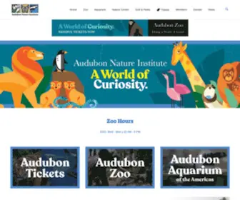 Audubonnatureinstitute.org(Audubon Nature Institute in New Orleans) Screenshot