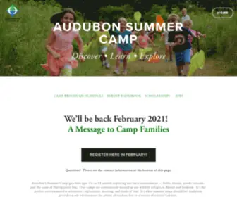 Audubonsummercamp.com(Audubon Summer Camp) Screenshot