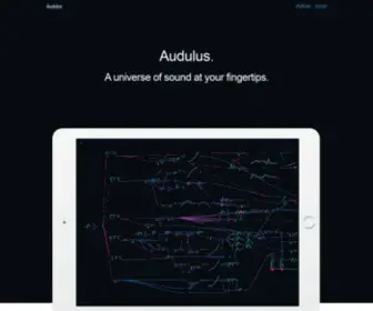 Audulus.com(IPad) Screenshot