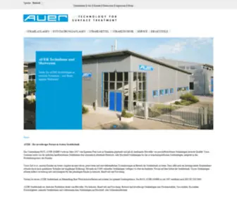 Auer-Strahltechnik.de(Auer Strahltechnik) Screenshot