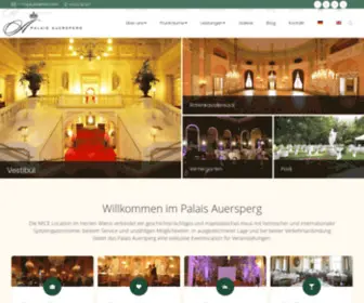 Auersperg.com(Palais Auersperg) Screenshot