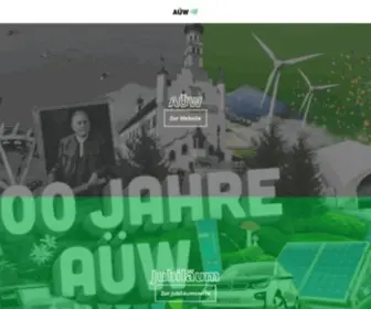 Auew.de(Privatkunden) Screenshot