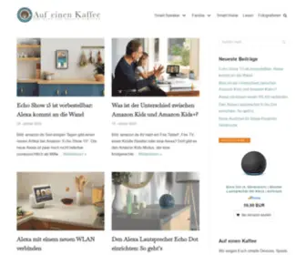 Auf-Einen-Kaffee.de(Auf einen Kaffee) Screenshot