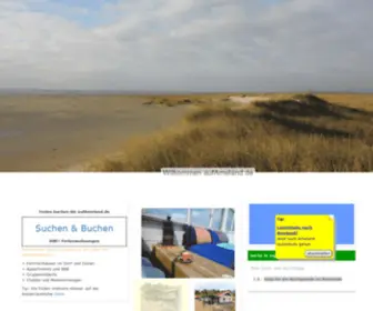 Aufameland.de(Ameland Ferieninsel) Screenshot