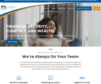 Aufcu.com(Local Community Credit Union & Bank Loans Online Checking Accoun) Screenshot