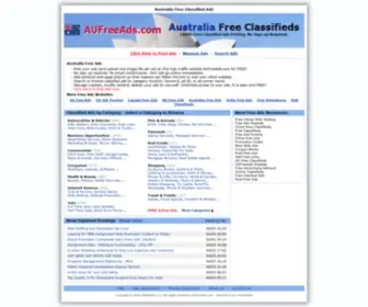 Aufreeads.com(Australia Free Classified Ads) Screenshot