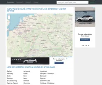 Aufstadtplan.de(Karten von Städte mit Straßen und Häusern) Screenshot