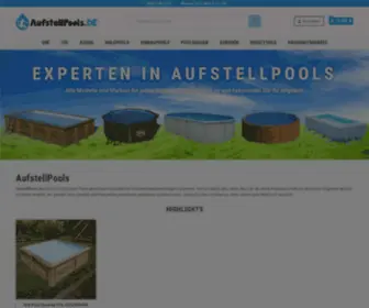 Aufstellpools.de(Aufstellpools) Screenshot