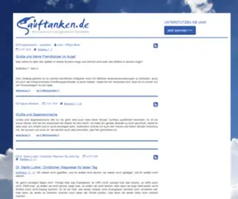 Auftanken.de(Die seelische und geistliche Tankstelle) Screenshot