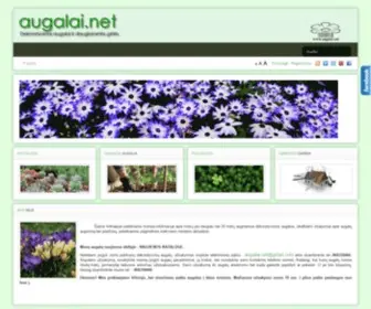 Augalai.net(Augalai) Screenshot