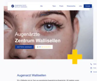 Augenaerzte-Wallisellen.ch(Augenaerzte Wallisellen) Screenshot