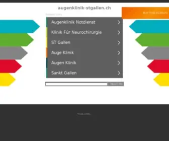 Augenklinik-Stgallen.ch(Augenklinik Stgallen) Screenshot