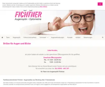 Augenoptik-Fichtner.de(Familienunternehmen Fichtner) Screenshot