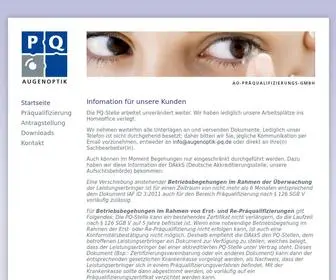 Augenoptik-PQ.de(PQ Augenoptik) Screenshot