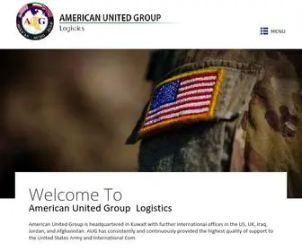 Auglogistics.com(American United Group) Screenshot