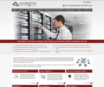 Augmentednetworks.ca(Augmented Networks) Screenshot