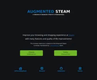 Augmentedsteam.com(IsThereAnyDeal website) Screenshot