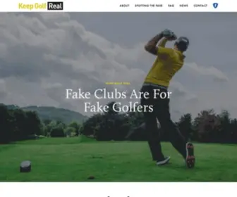 AugolfZone.com(Keep Golf Real) Screenshot