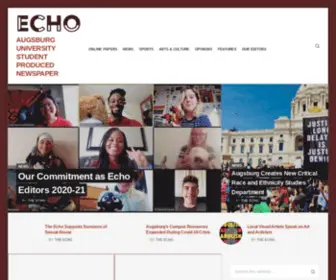 Augsburgecho.com(The Echo) Screenshot