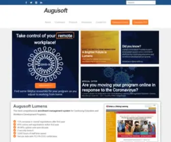 Augusoft.net(Class Registration Software Solution for Continuing Education) Screenshot