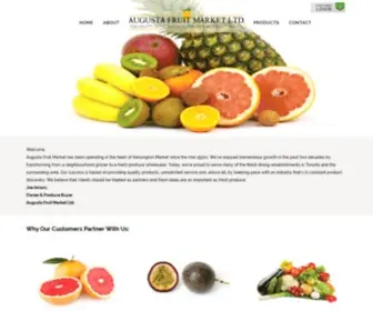 Augustafruit.com(Augusta Fruit Market) Screenshot