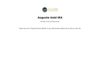 Augustagoldira.com(Augusta Gold Ira Investments Where You Can Buy Gold and Silver Online) Screenshot