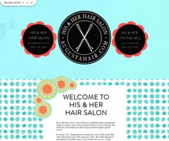 Augustahair.com(His & Her Hair Salon) Screenshot