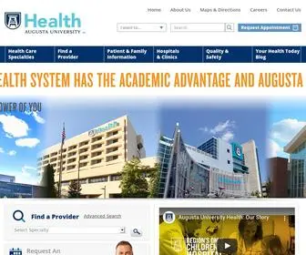 Augustahealth.org(Augusta University Health) Screenshot