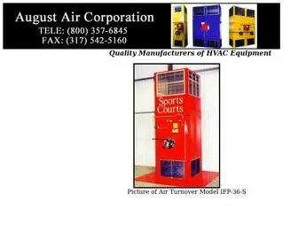 Augustair.com(August Air Corporation) Screenshot
