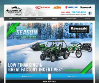 Augustakawsuz.com(Augusta Kawasaki Suzuki) Screenshot