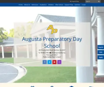 Augustaprep.org(Augusta Preparatory) Screenshot