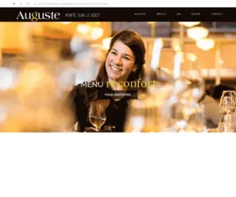 Auguste-Restaurant.com(Restaurant Auguste) Screenshot