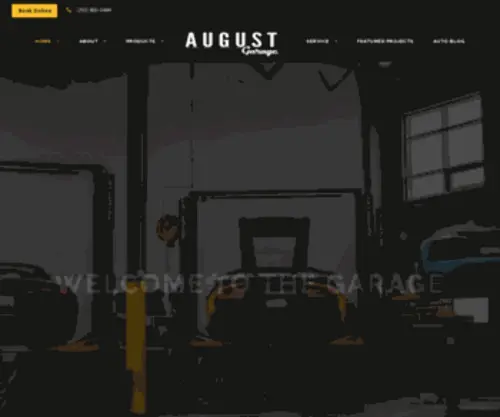 Augustgarage.ca(August Garage) Screenshot