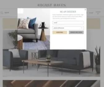 Augusthaven.com(Quality Home Furnishings Wisconsin) Screenshot