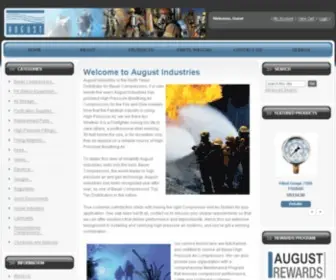 Augustindustries.com(August Industries Inc) Screenshot