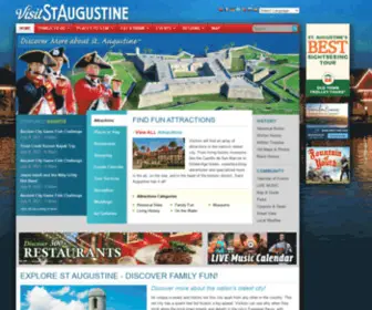 Augustine.com(St Augustine) Screenshot